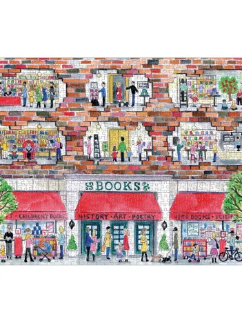 Produit Une Journée à la Librairie - Puzzle 1000 Pièces Image