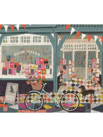 Produit Refuge du Livre - Puzzle de 1000 Pièces dans une Boîte Carrée Image