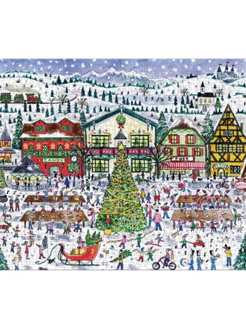 Produit Village du Père Noël - Puzzle 1000 Pièces Image