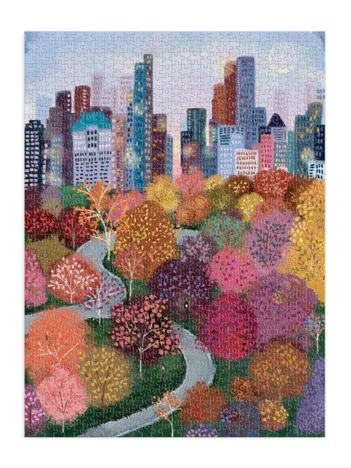 Produit Vue sur le Parc - Puzzle 1000 Pièces dans une Boîte Carrée Image
