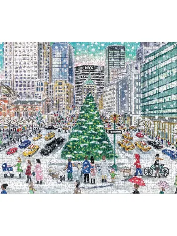 Produit Chutes de Neige sur Park Avenue - Puzzle 1000 Pièces Image