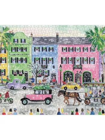 Produit Noël à Charleston - Puzzle 1000 pièces Image