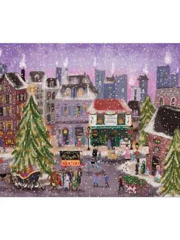 Produit Carré de Noël - Puzzle 1000 pièces dans une Boîte Carrée Image