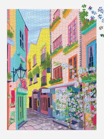 Produit London Passage - Puzzle de 1000 Pièces dans une Boîte Carrée Image