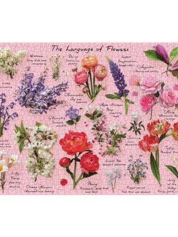 Produit Langage des Fleurs - Puzzle 1000 pièces Image