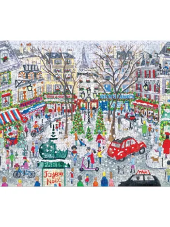Produit Michael Storrings - Noël à Paris - Puzzle Étincelant de 1000 pièces Image