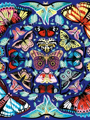Produit Kaleido-Papillons - Puzzle Familial de 500 Pièces Image