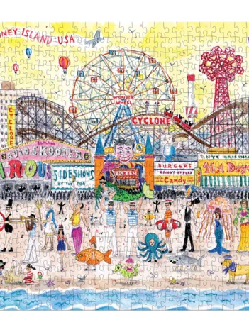 Produit L'Été au Parc d'Attractions - Puzzle 500 Pièces Image