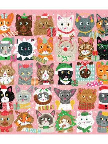 Produit Boules de Poils Festives - Puzzle 500 Pièces Image