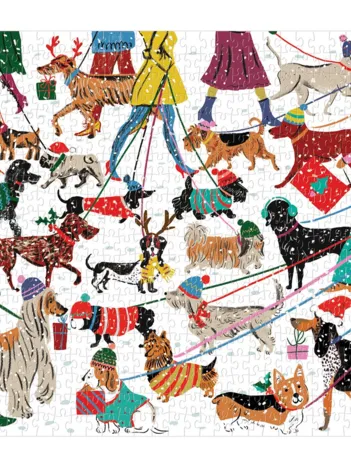 Produit Chiens d'Hiver - Puzzle 500 Pièces Image