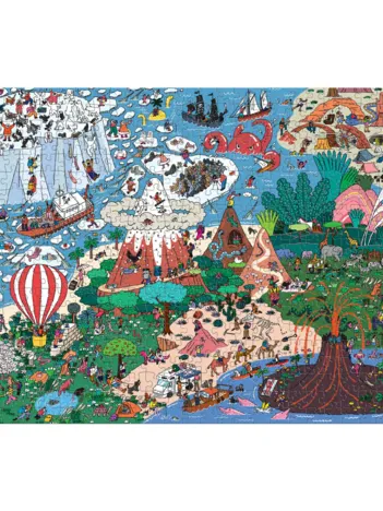 Produit Où est ________ ? Casse-tête de 500 pièces « Curieux et lointains Image