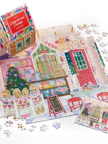 Produit Cottage en Pain d'Épice - Joy Laforme - Puzzle 500 Pièces dans une Maison Image
