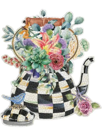 Produit Théière à Carreaux - Puzzle de 750 Pièces Image