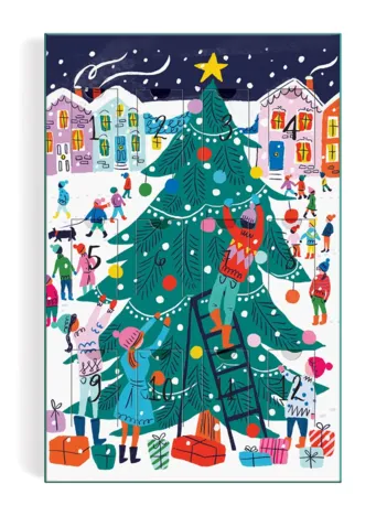 Produit Joyeux et Lumineux 12 Jours de Noël - Calendrier Puzzle de l'Avent Image