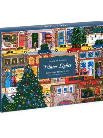 Produit Joy Laforme - Lumières d'Hiver - 12 Jours de Puzzles 80 Pièces - Compte à Rebours des Fêtes Image