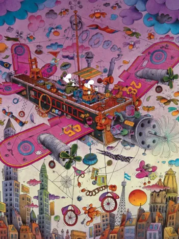 Produit Guillermo Mordillo - Fly With Me! Image