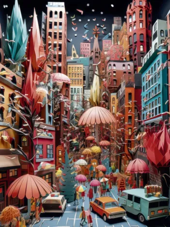 Produit Paper Like - Street Canyon Image