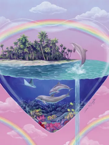 Produit Tiny Worlds - The Dolphins Image