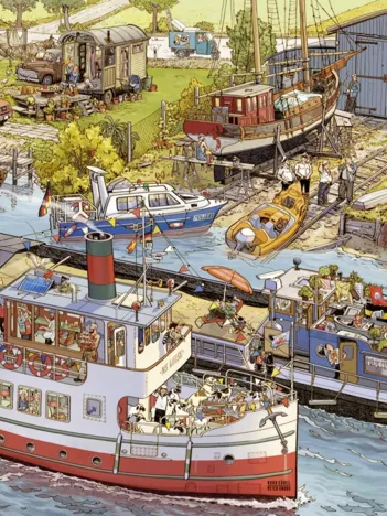 Produit Cartoon Triangular - Boatyard Image