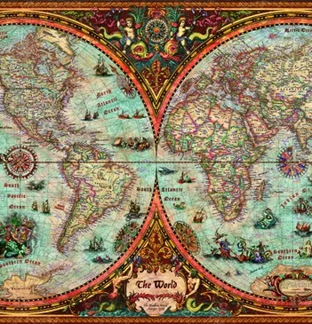 Produit Rajko Zigic : Hémisphère Map Image