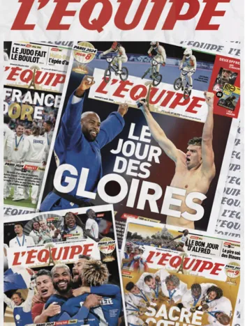 Produit Les Médailles Françaises aux JO de Paris 2024 Image