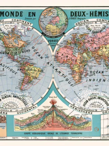 Produit Puzzle Mappemonde Image