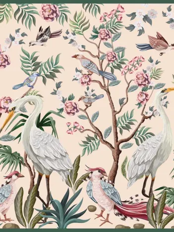 Produit Jardin Secret - Aigrette et Fleurs Image