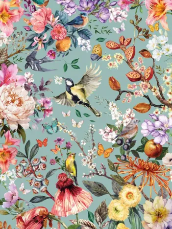 Produit Jardin Secret - Colibris et Fleurs Sauvages Image