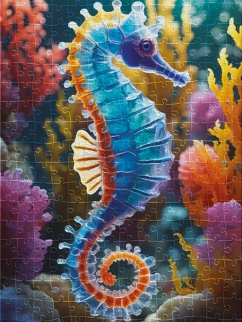 Produit Nature Colorée - Hippocampe de mer Image