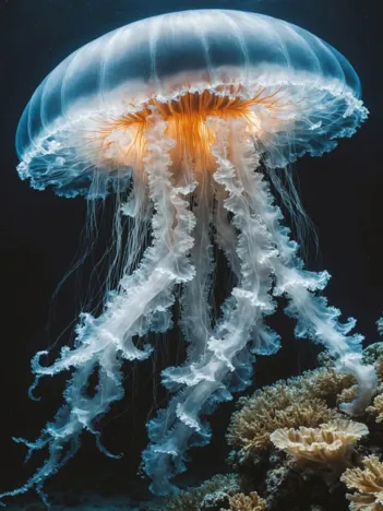 Produit Nature Colorée - Méduses Image