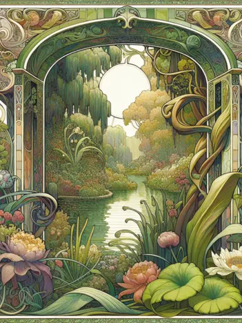 Produit Jardin Secret - Fleurs des Marais Image