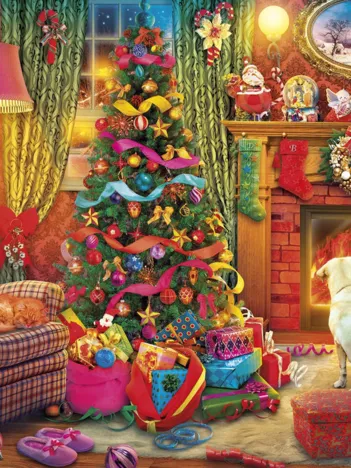 Produit Festive Fireside Image