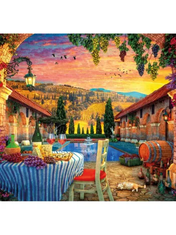 Produit Coucher de Soleil en Toscane Image