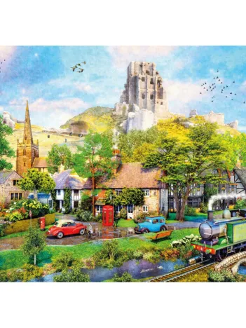 Produit En Dessous Du Château De Corfe Image