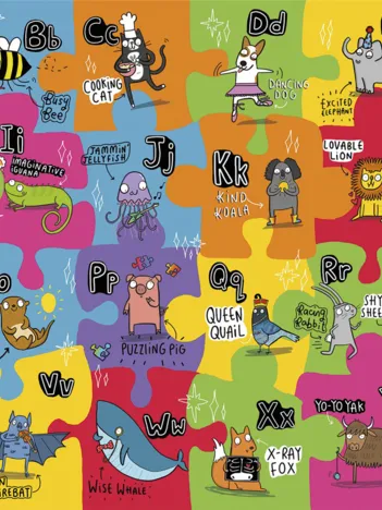 Produit Pièces XXL - The Unusual Alphabet Image