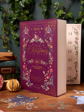 Produit 24 Mini-Puzzles - The Art File: Les Contes de Noël - Calendrier de l'Avent Image