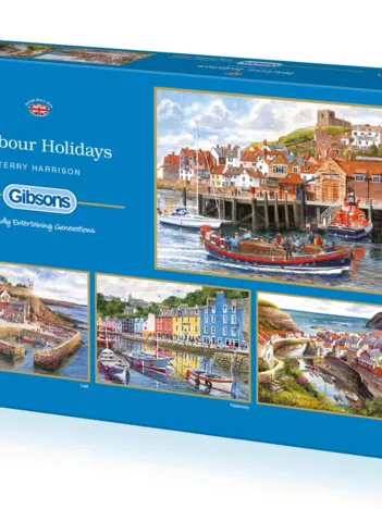 Produit 4 Puzzles - Terry Harrison - Harbour Holidays Image