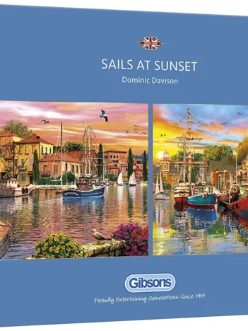 Produit 2 Puzzles - Sails at Sunset Image