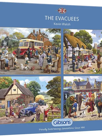 Produit 4 Puzzles - The Evacuees Image