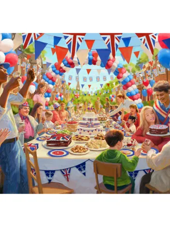 Produit 4 Puzzles - Royal Celebrations Image