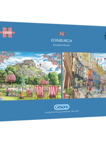 Produit 2 Puzzles - Edimbourg Image