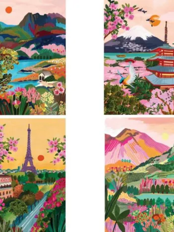 Produit Les coins du monde (4x500) Image