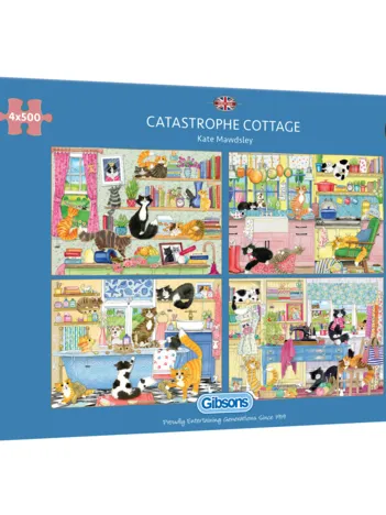 Produit 4 Puzzles - Le Chalet de la Catastrophe Image