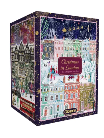 Produit 3 Puzzles - Christmas in London Image