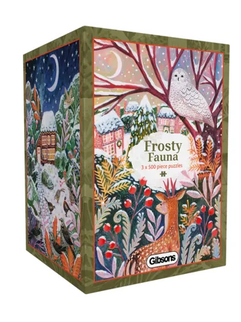 Produit 3 Puzzles - Frosty Fauna Image