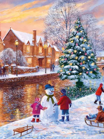 Produit Terry Harrison: Bourton at Christmas Image