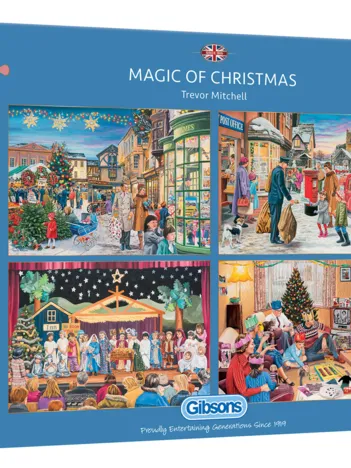 Produit 4 Puzzles - Trevor Mitchell - Magic of Christmas Image