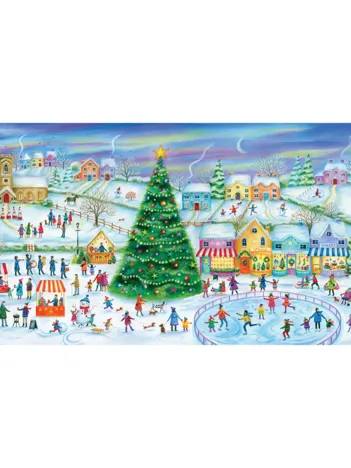 Produit Patinage dans le Village Image