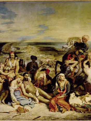 Produit Delacroix : Massacre à Scio Image