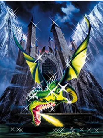 Produit Effet métallique - Le chateau maléfique du dragon Image